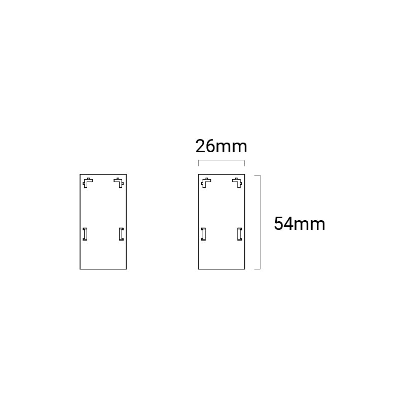 Motion S, Motion R, Motion T, End Caps - Pair - Black - PHOTO 1