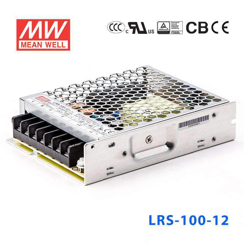 Mean Well LRS-100-12 Power Supply 100W 12V