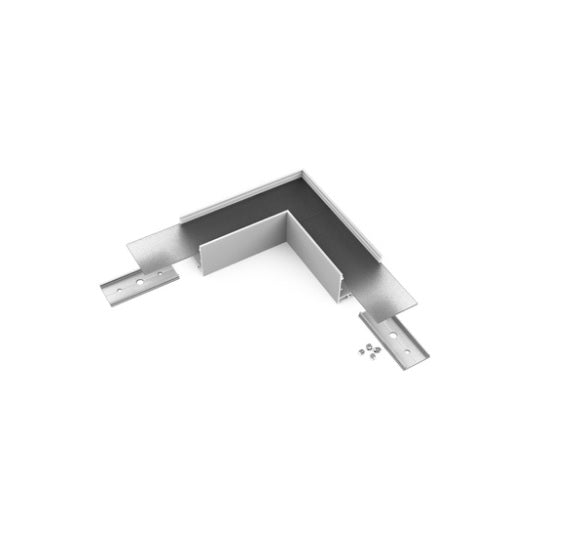 Archilight Alumnium Corner Joiner for VARIO 02 - 33mm Width - 90 Degree - Silver