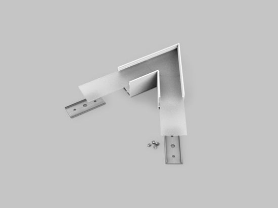 Archilight Alumnium Corner Joiner for VARIO 02 - 33mm Width - 60 Degree - White