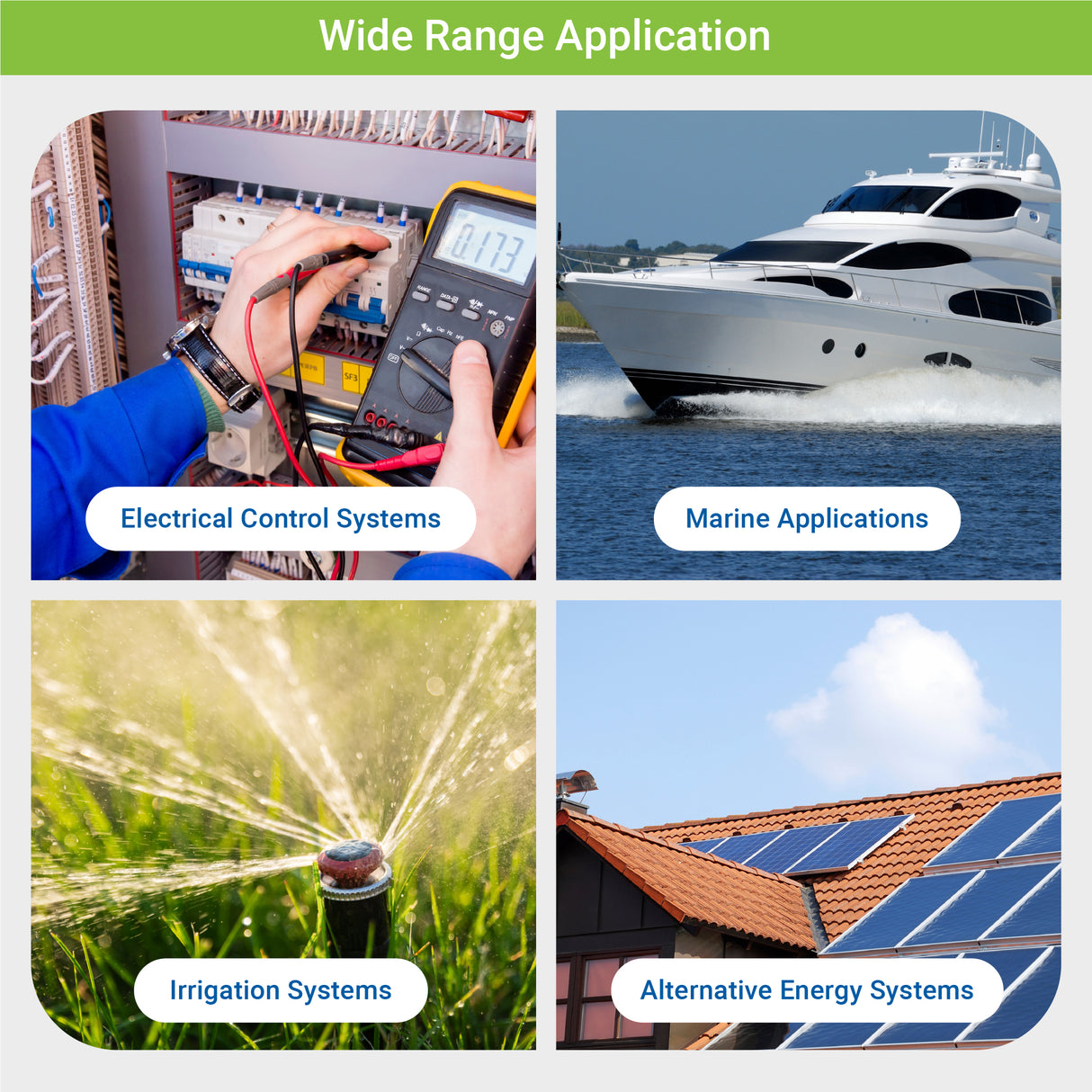 Boxco Q-Series 300x400x160mm Plastic Enclosure, IP67, IK08, ABS, Grey Cover, Hinge Type with Plate - PHOTO 6