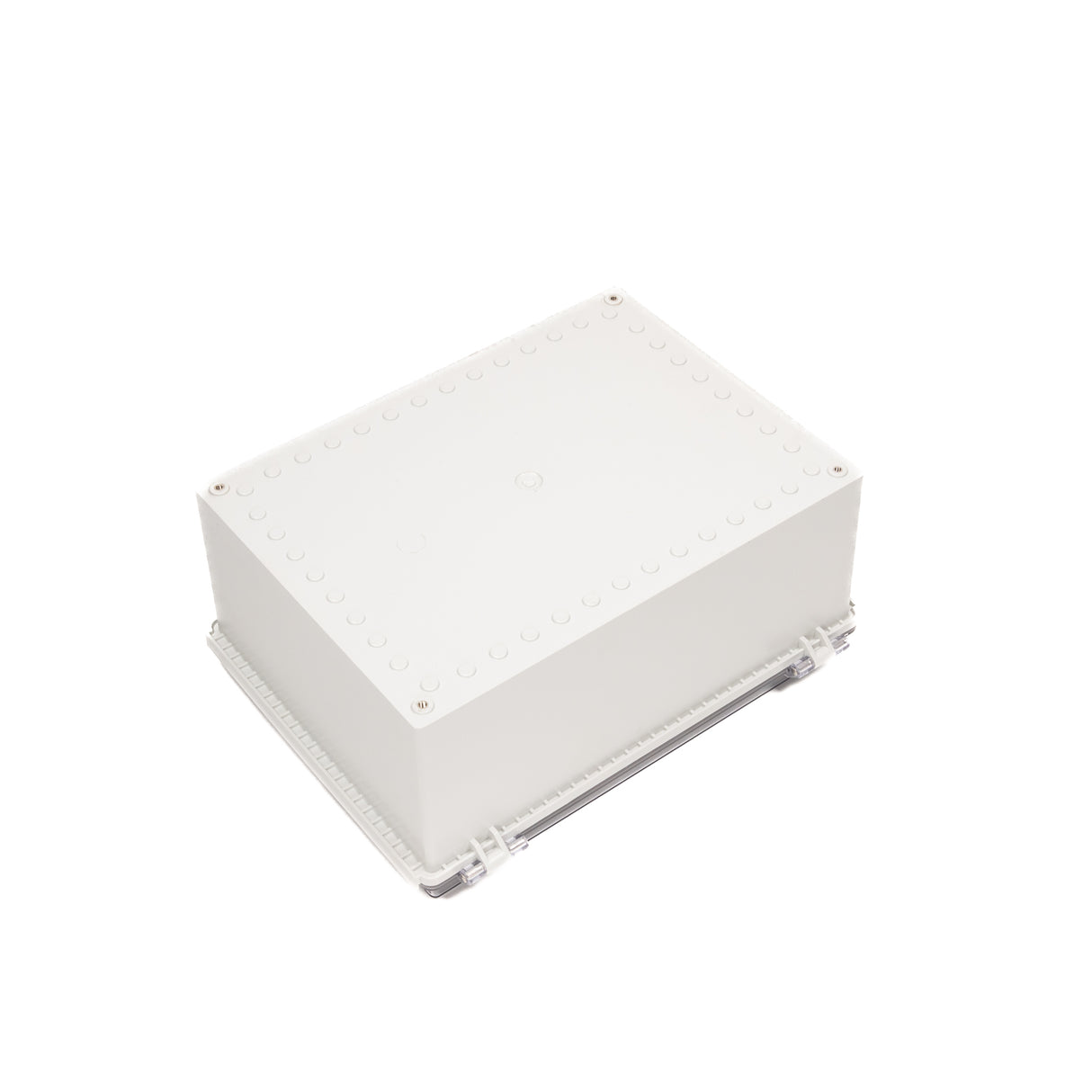 Boxco P-Series 300x400x180mm Plastic Enclosure, IP67, IK08, PC, Transparent Cover, Molded Hinge and Latch Type - PHOTO 2