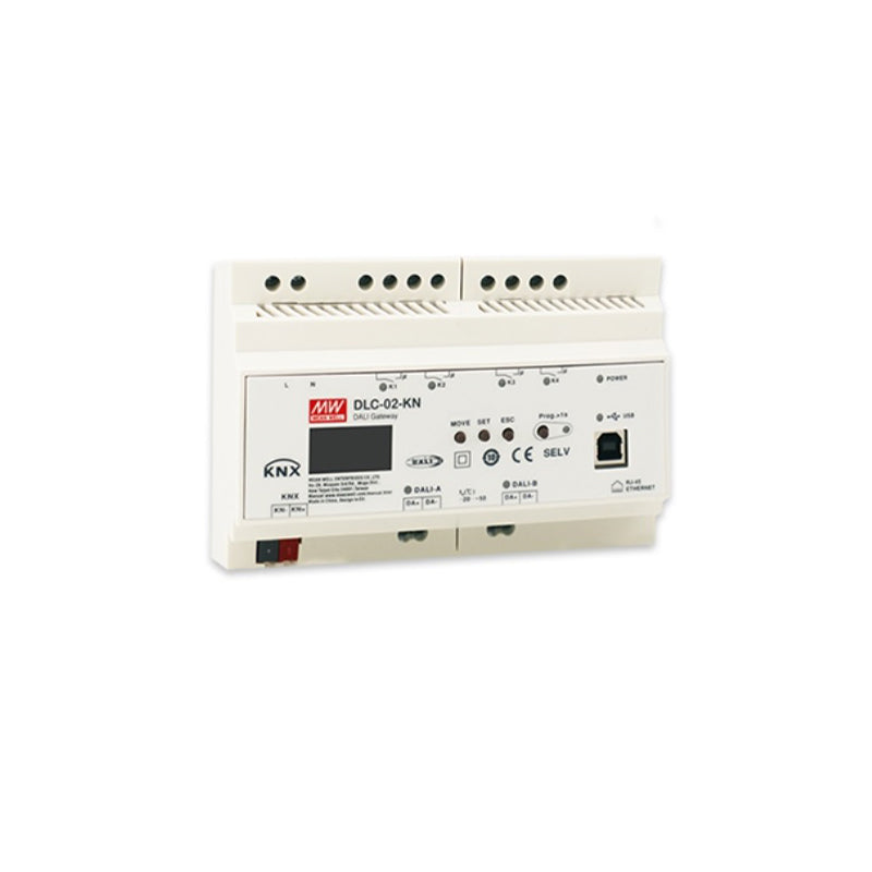 Mean Well - DLC-02-KN - KNX to DALI Gateway