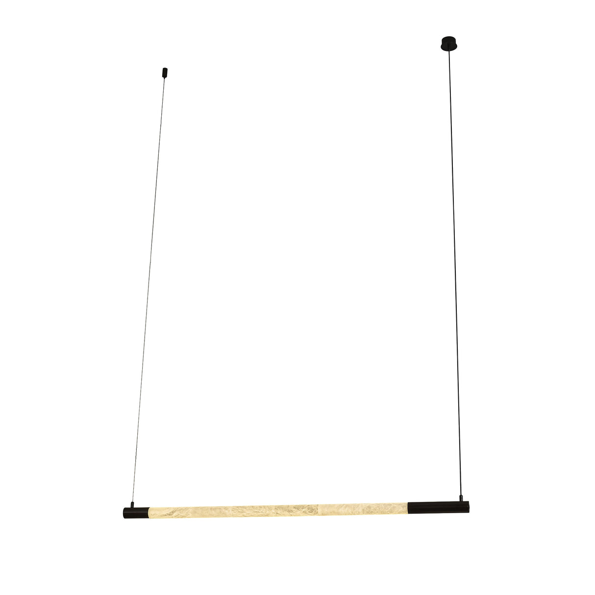 Archilight Alabaster-Stone Horizontal Spindle Pendant 1180