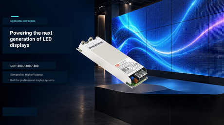 Next-Generation Power Supplies for LED Displays: MEAN WELL UDP-200/300/400 Series