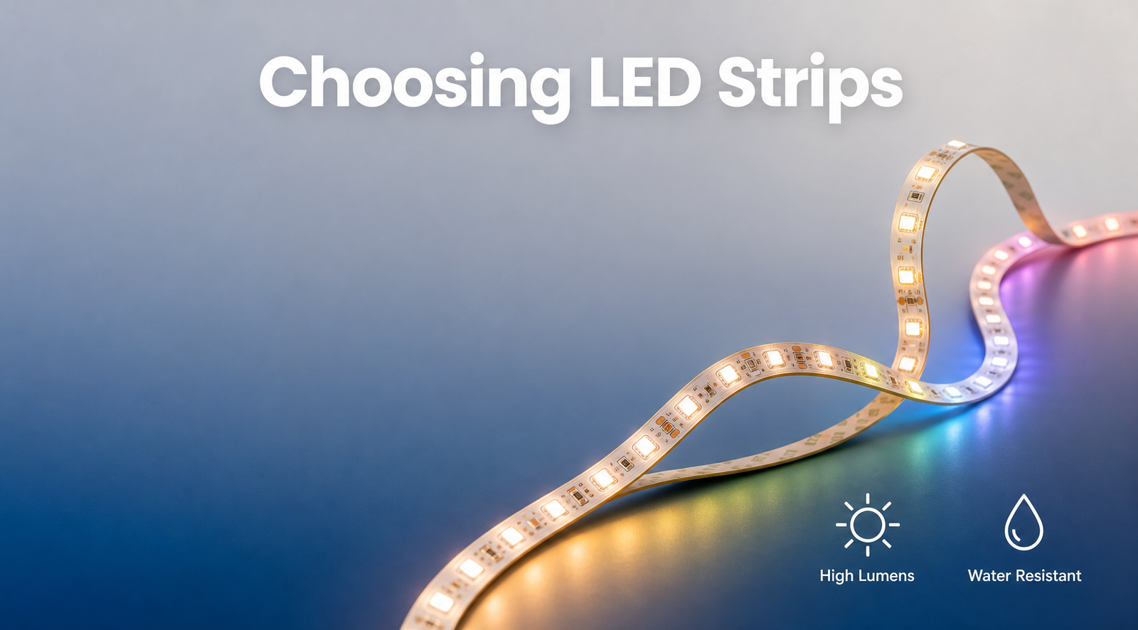 How to Choose LED Strips: A Guide for DIY Enthusiasts and Professionals