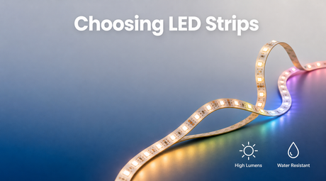 How to Choose LED Strips: A Guide for DIY Enthusiasts and Professionals