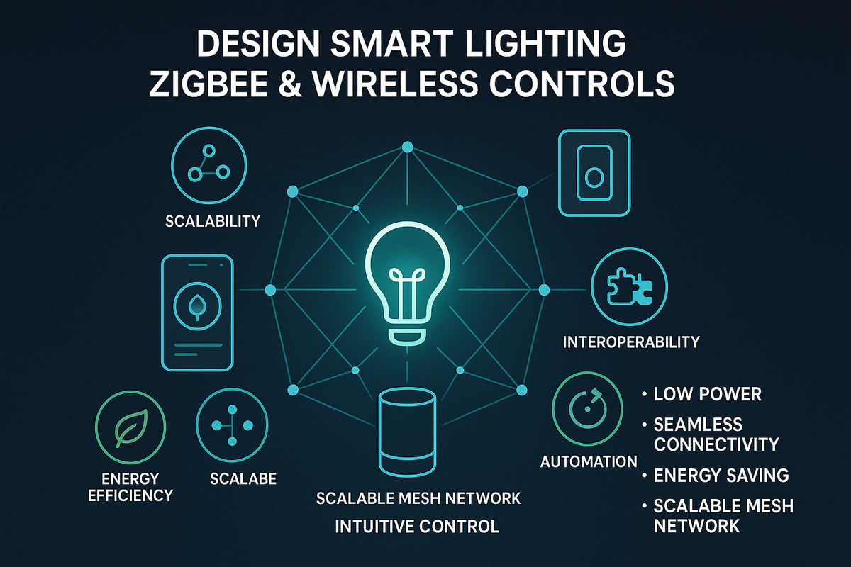 Design Smart Lighting with Zigbee and Wireless Controls – Wellforces Ltd.
