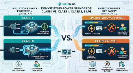 Demystifying Power Standards: Class I vs. Class II, Class 2, and LPS