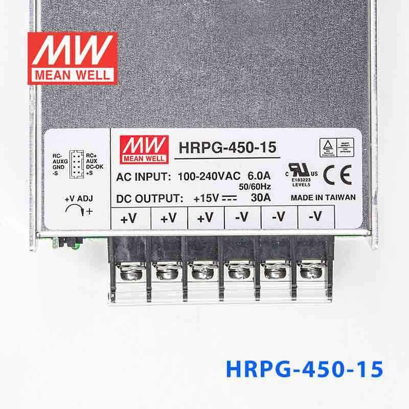 Mean Well HRPG-450-15  Power Supply 450W 15V - PHOTO 2