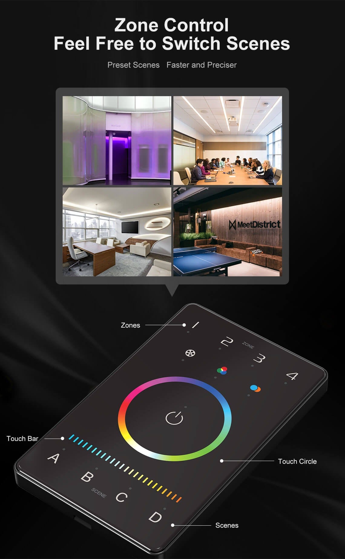 Ltech Intelligent Touch Panel UB5(Bluetooth + DMX) - PHOTO 6