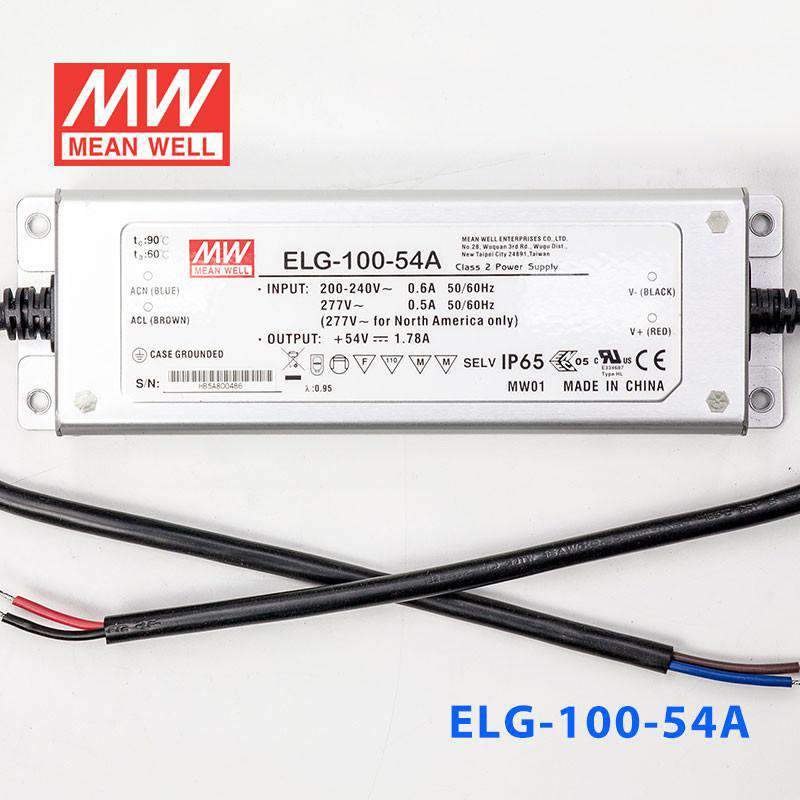Mean Well ELG-100-54A Power Supply 96.12W 54V - Adjustable - PHOTO 2