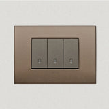 Vimar Arke Metal 3 Gang switch - Dark Bronze - 16A - PHOTO 2