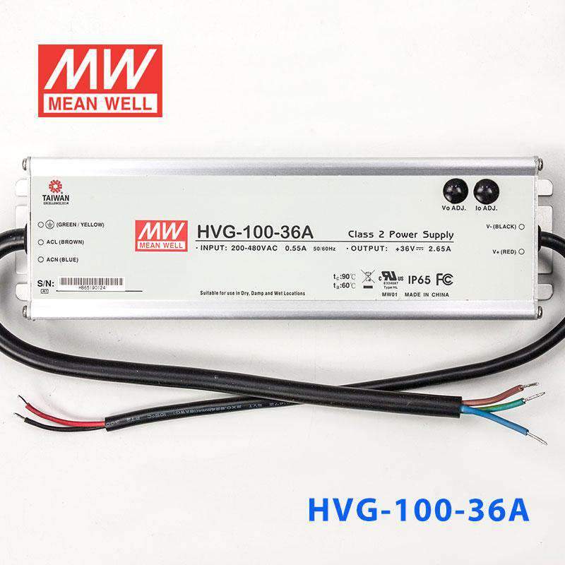 Mean Well HVG-100-36A Power Supply 100W 36V - Adjustable 2.65A - PHOTO 2