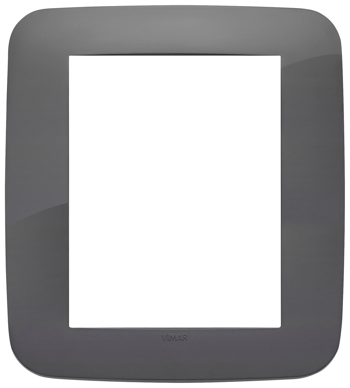 Vimar Arke Round Plate 8M Technopolymer Grey