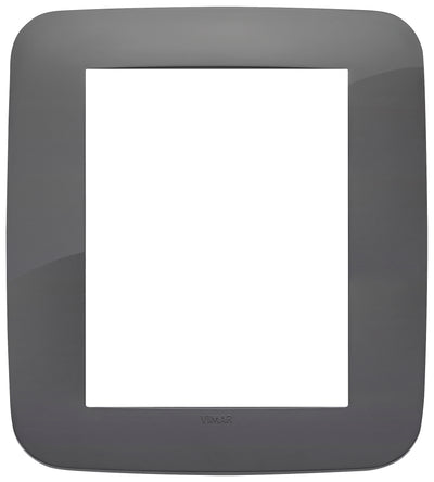Vimar Arke Round Plate 8M Technopolymer Grey