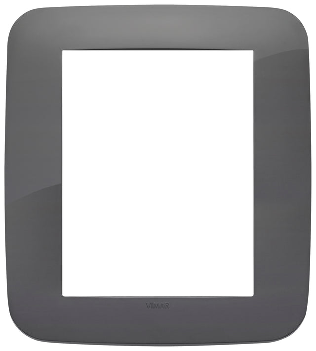 Vimar Arke Round Plate 8M Technopolymer Grey