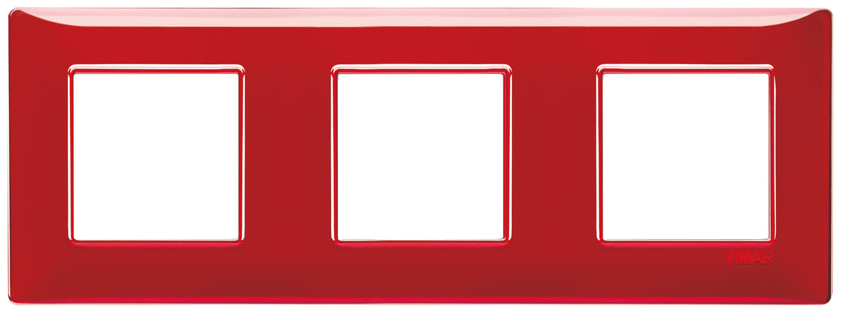 Vimar Plana Plate 6M Reflex Ruby