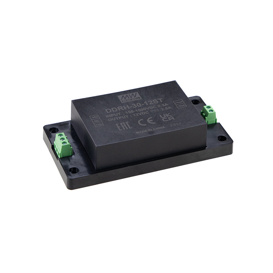 Mean Well DDRH-30-48ST Ultra Wide Input DC-DC Converter, 30W 48V, Screw Terminal Type