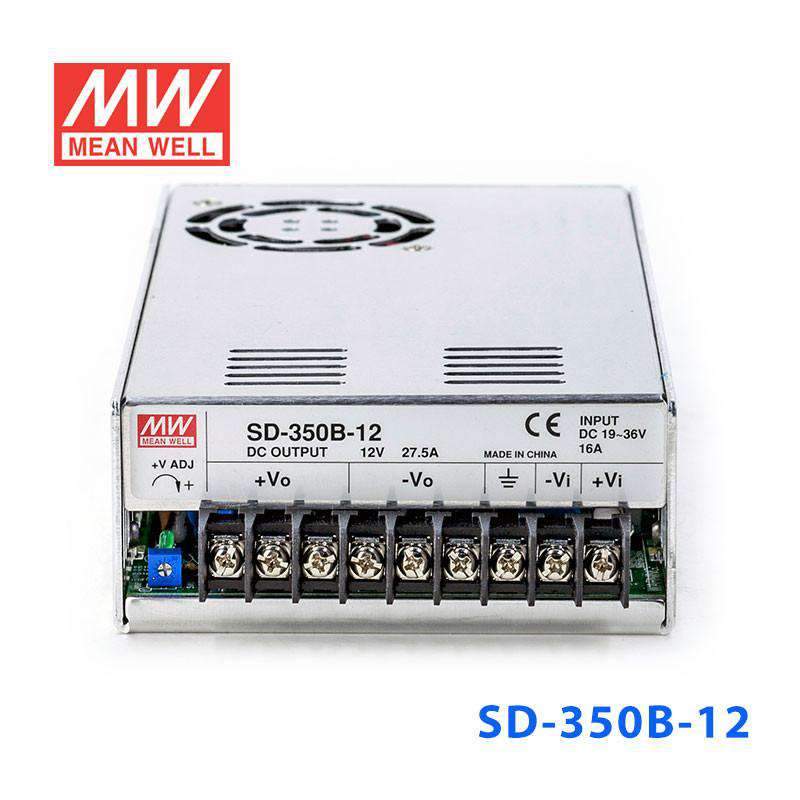 Mean Well SD-350B-12 DC-DC Converter - 330W - 19~36V in 12V out 27.5A - PHOTO 2