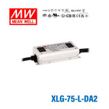 Mean Well XLG-75-L-DA2 Power Supply 74.9W 700mA - DALI2 Dimmable