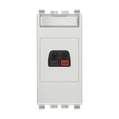 Eikon Speaker Connector Silver