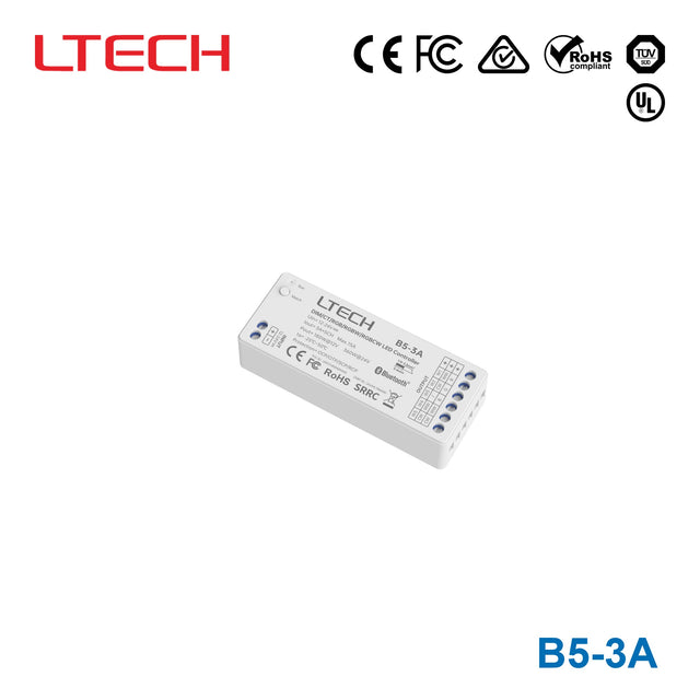 Ltech B5-3A 180W Bluetooth LED Controller