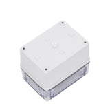 Boxco S-Series 80×110×85mm Plastic Enclosure, IP67, IK08, ABS, Transparent Cover, Screw Type - PHOTO 1