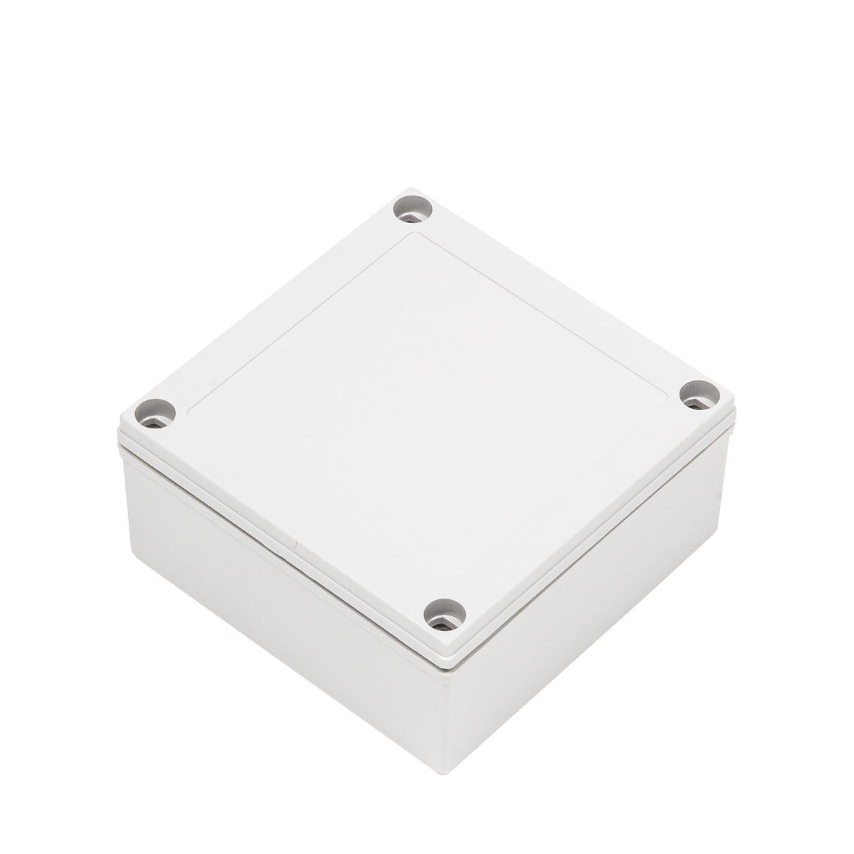 Boxco M-Series 130x130x60mm Plastic Enclosure, IP67, IK08, PC, Grey Cover, Screw Type - PHOTO 2
