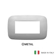 Vimar Arke Round Plate 4M Metal Matt Nickel
