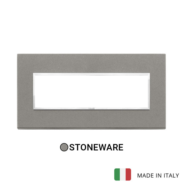 Vimar Eikon Evo Plate 7M Stone Grey Quartzite