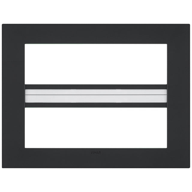 Vimar Arke Classic Plate 14M Technopolymer Black