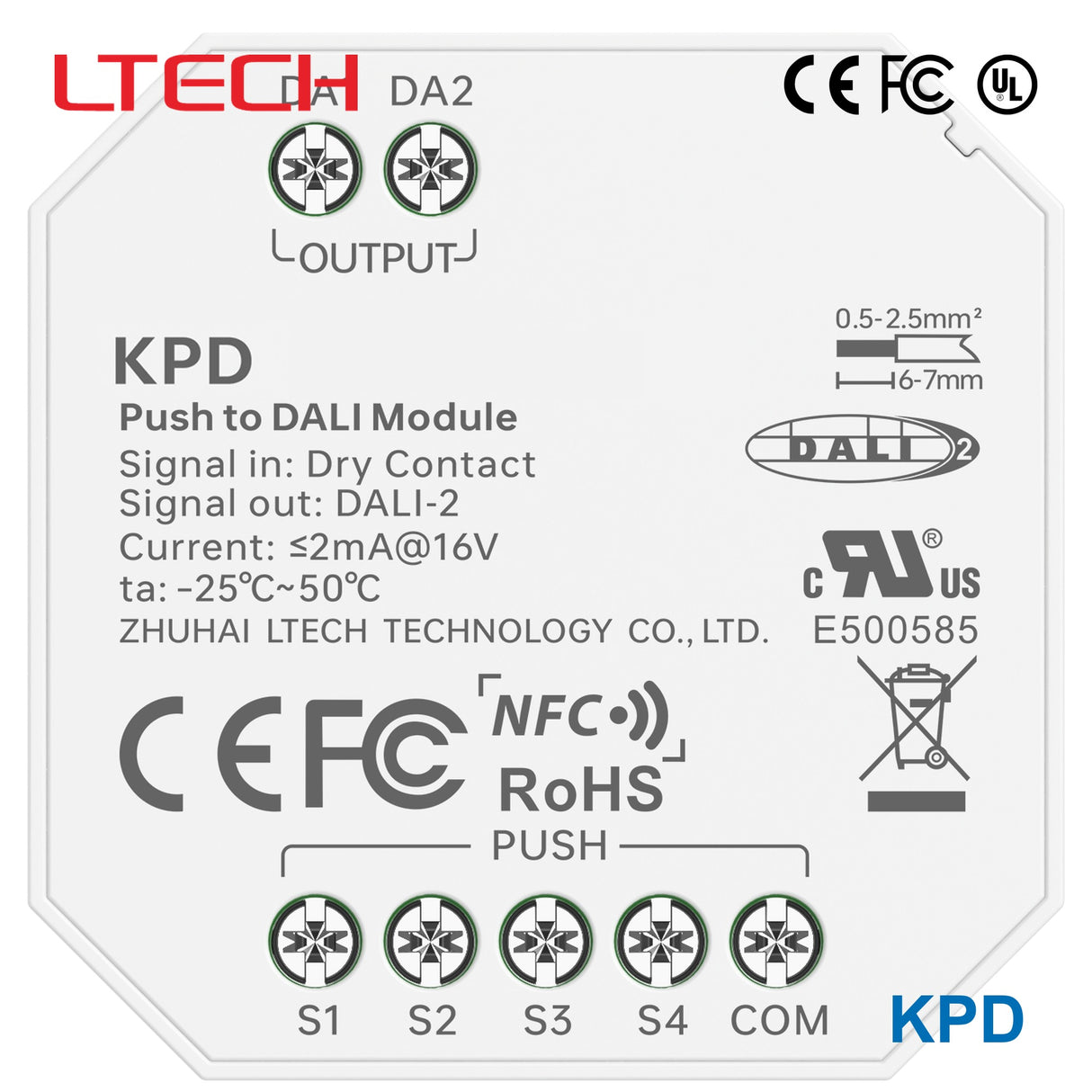 Ltech KPD DALI LED Controller