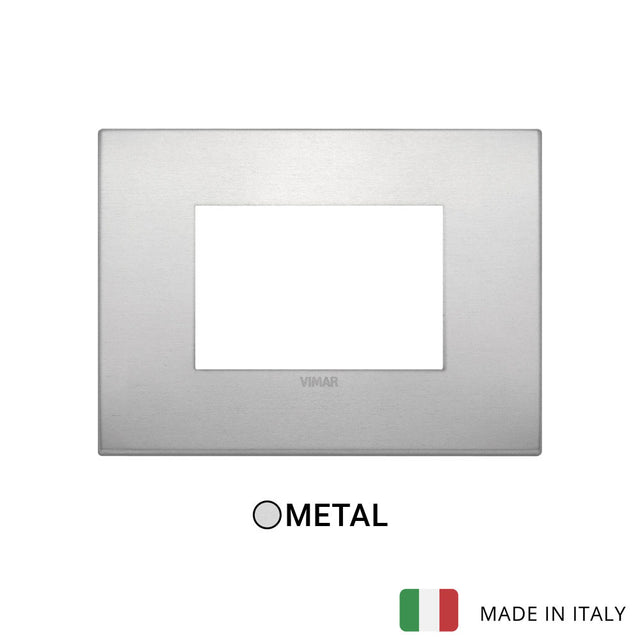 Vimar Arke Classic Plate 3M Aluminium