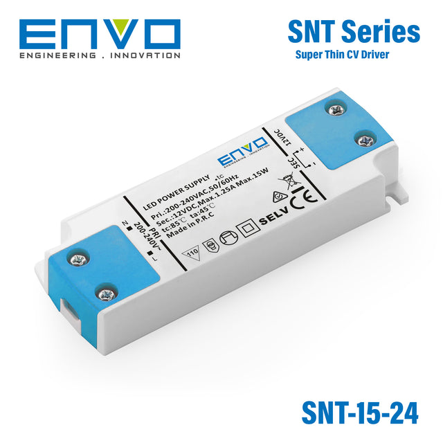 Envo EV-SNT-15-24 Super Thin LED Driver 15W 24V 625mA