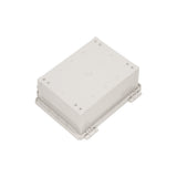 Boxco Q-Series 160x210x100mm Plastic Enclosure, IP67, IK08, ABS, Grey Cover, Hinge Type with Plate - PHOTO 2
