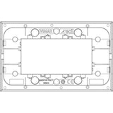 Vimar Arke Classic Plate 4M Aluminium Lava - PHOTO 2