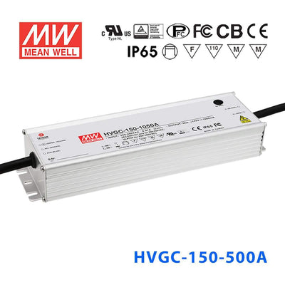 Mean Well HVGC-150-500A Power Supply 150W 500mA - Adjustable