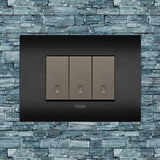 Vimar Arke Metal 3 Gang switch - Matt Graphite - 16A - PHOTO 3