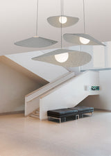 Pablo Pendant Bola Felt 52" Pebble/Grey - PHOTO 16