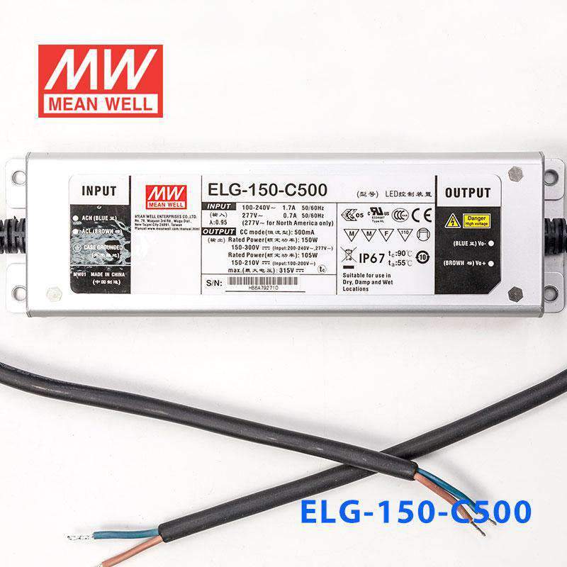 Mean Well ELG-150-C500 Power Supply 150W 500mA - PHOTO 2