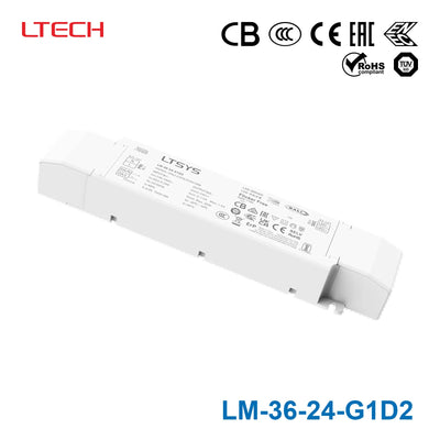 Ltech LM-36-24-G1D2 CV DALI2 Dimmable Driver 1.5A