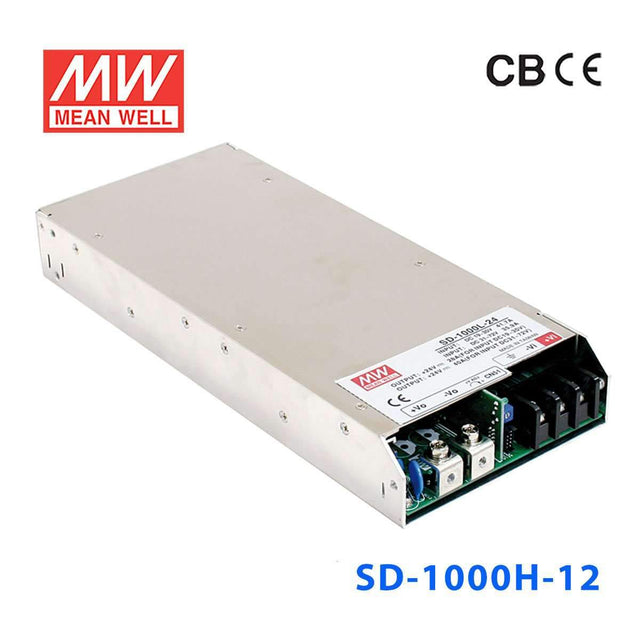 Mean Well SD-1000H-12 DC-DC Converter - 720W - 72~144V in 12V out 60A