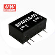 Mean Well SPA01C-12 DC-DC Converter - 1W - 36~75V in 12V out 83mA