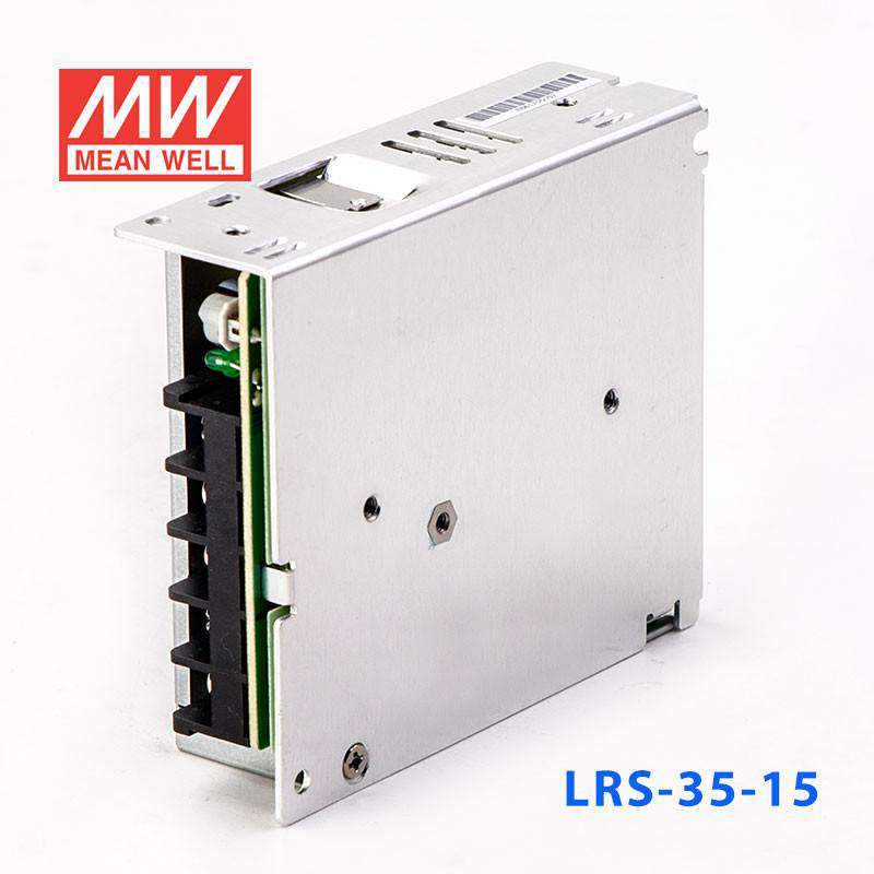 Mean Well LRS-35-15 Power Supply 35W 15V 2.4A - PHOTO 1