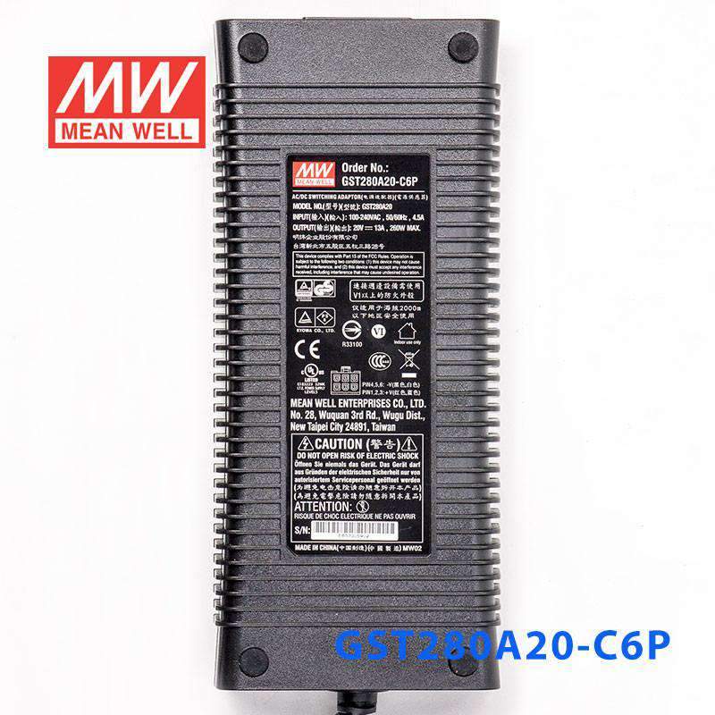 Mean Well GST280A18-C6P Power Supply 260W 20V - PHOTO 2