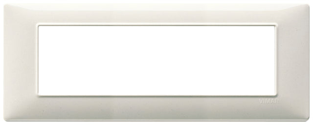 Vimar Plana Plate 7M Technopolymer Granite White