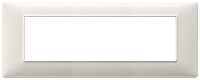 Vimar Plana Plate 7M Technopolymer Granite White
