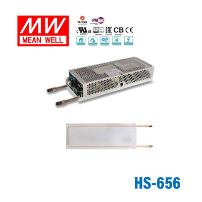 Mean Well HS-656 Water Cooler Plate for PHP-3500