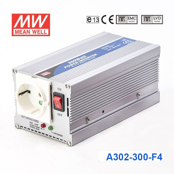 Mean Well A302-300-F4 Modified Sine Wave 300W 230V DC-AC Power Inverter